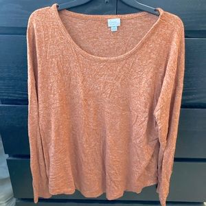 Orange light cotton top